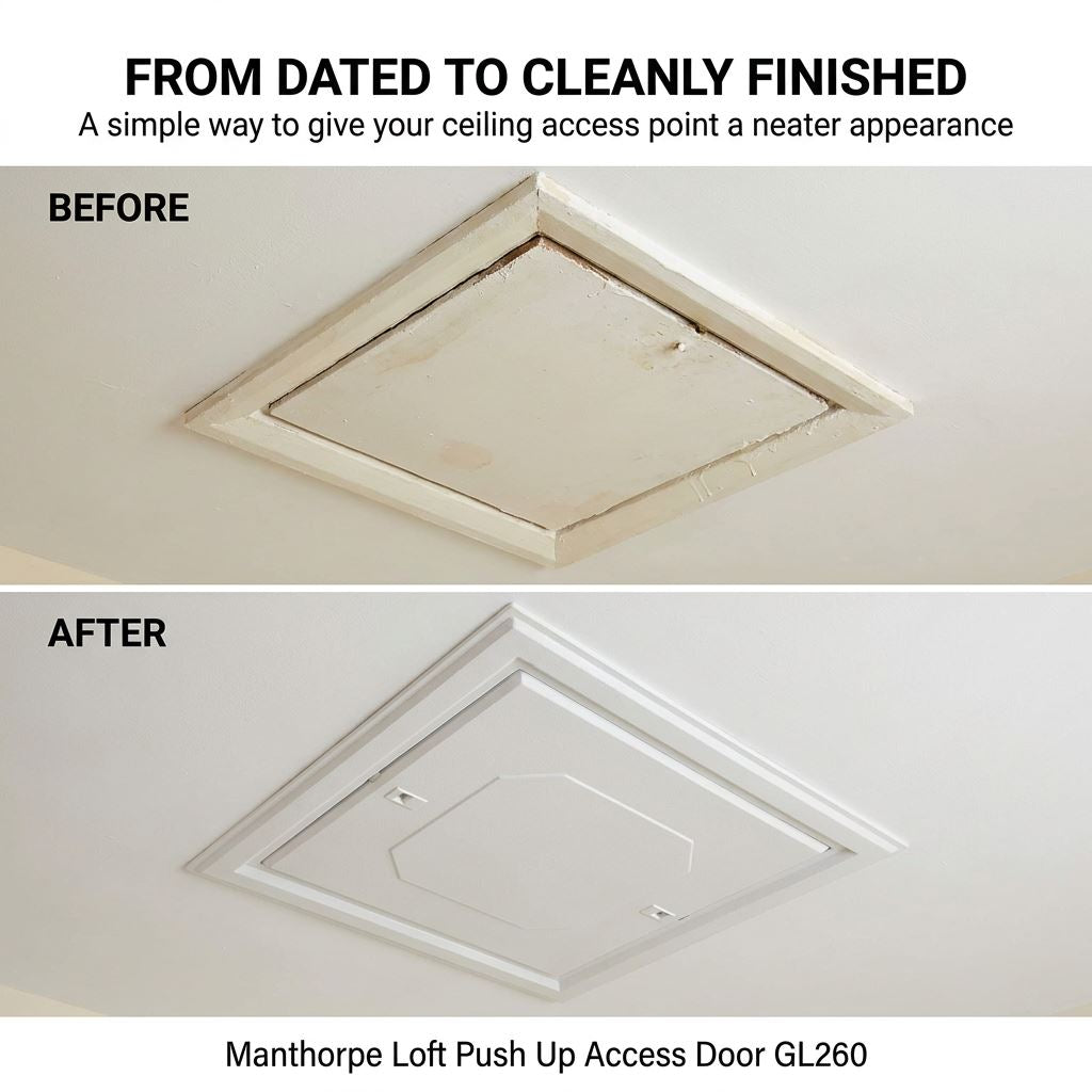 Insulated Loft Trap Door Access Hatch & Frame