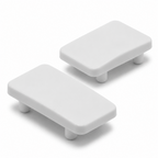 2 x 6mm White Striker Plates
