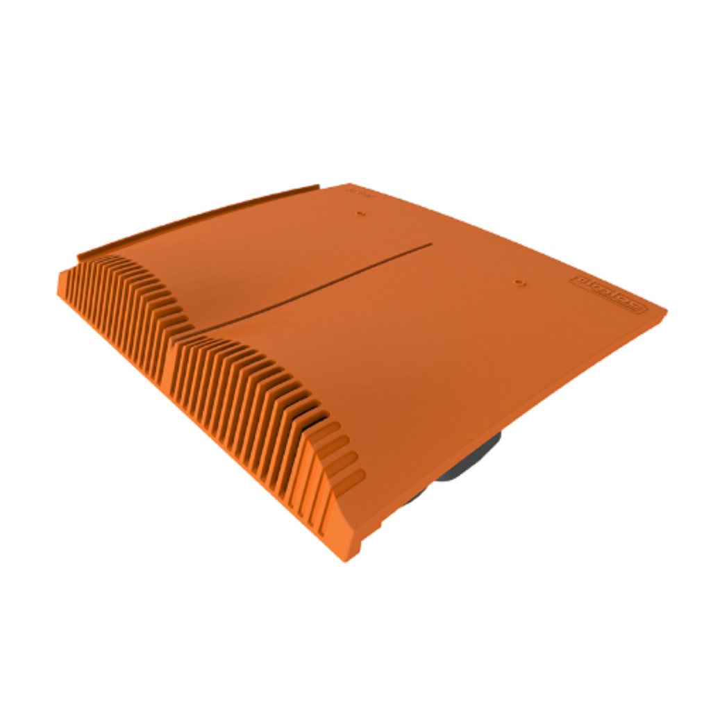 Interlocking Plain Roof Tile Vent - Terracotta