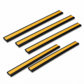 5 x 75mm Black Self-Adhesive Trim Strip x 1 Metre