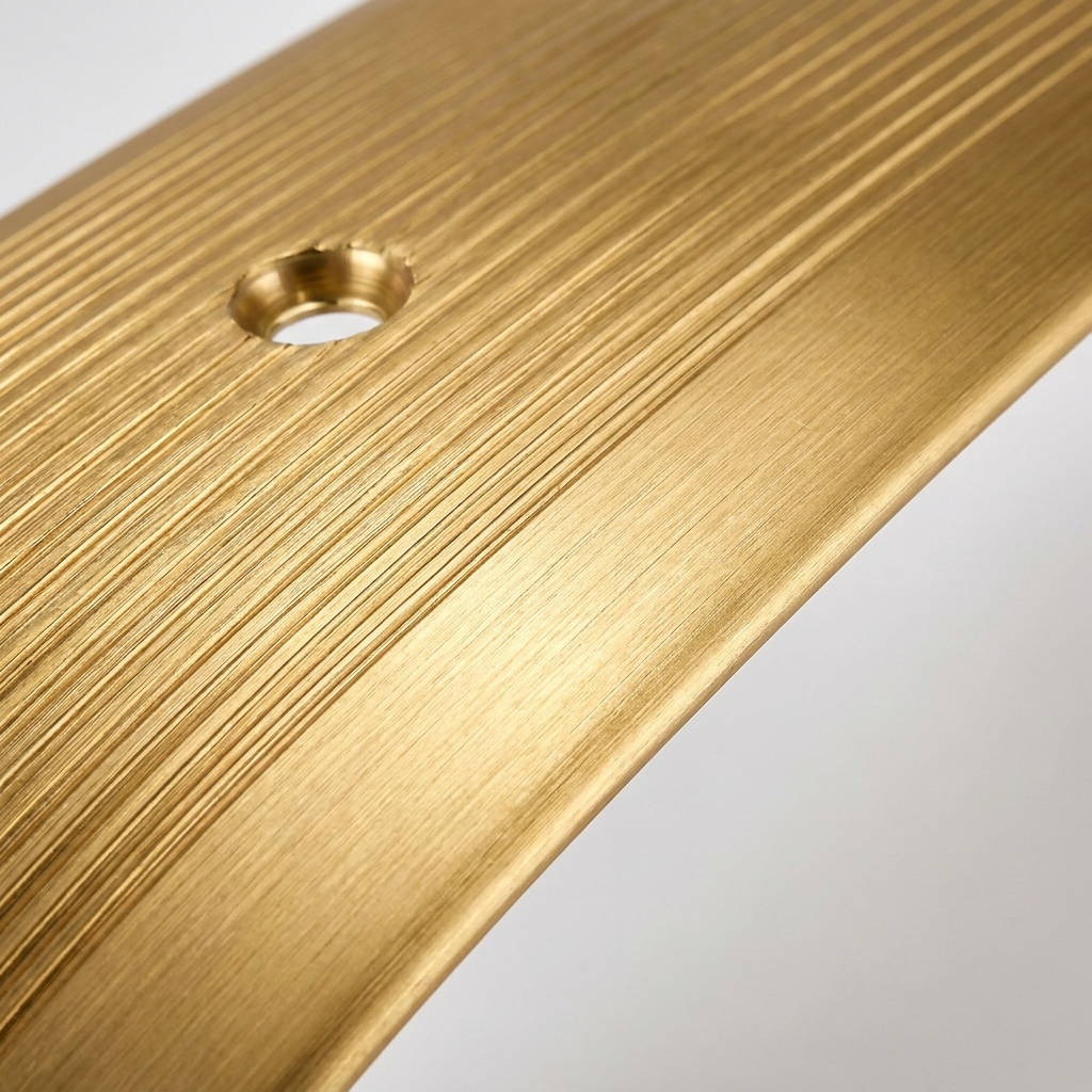 5 x Gold Carpet Cover Transition Strip 89.5cm x 37mm