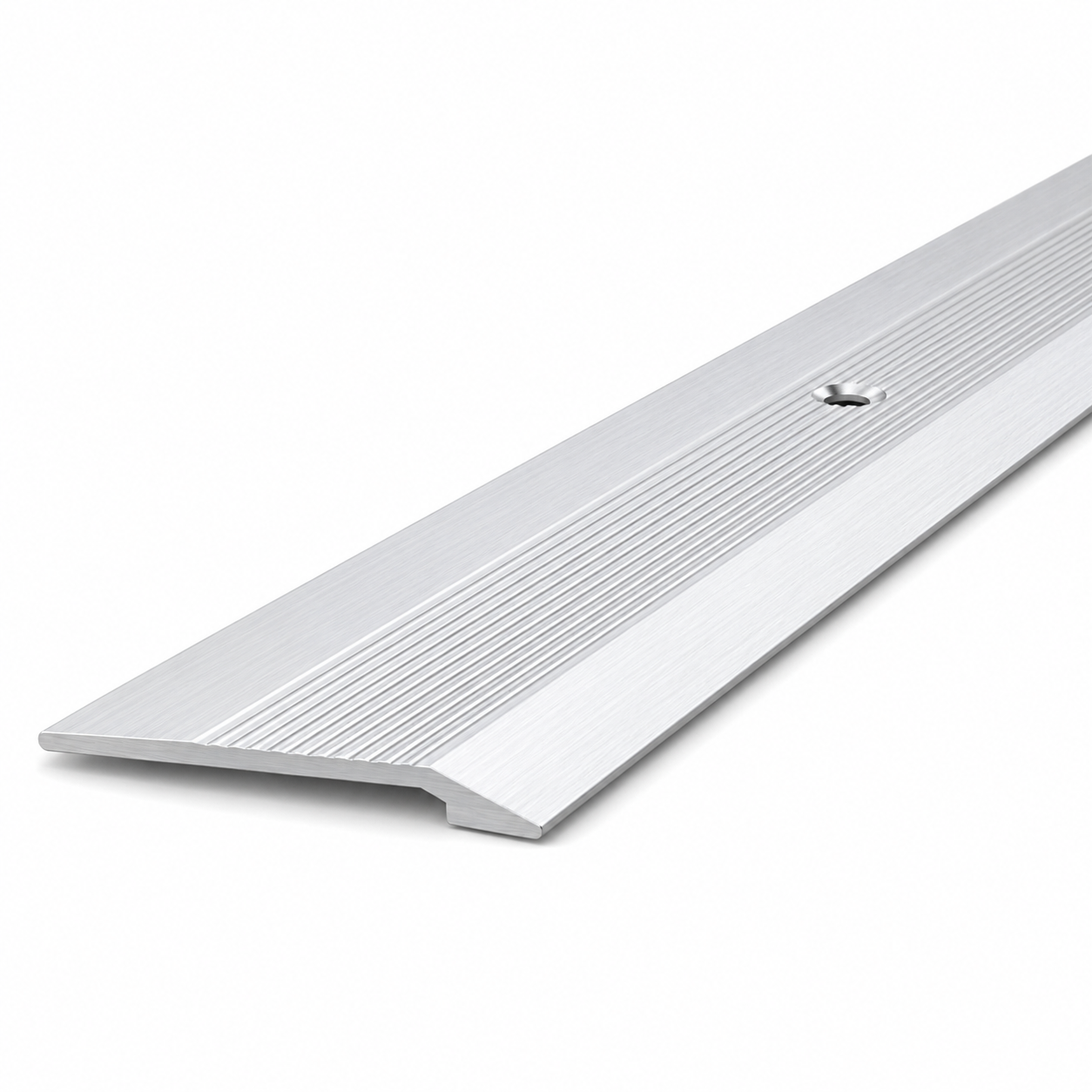 5 x Aluminium Vinyl Edge Floor Transition Strip, 28mm x 6mm x 89.5cm DIY Low Profile Floor Trim for Finishing and Edge Protection