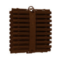 Brown Wall Raw Plugs Expansion Fixings  for No.10 - 14 Screws