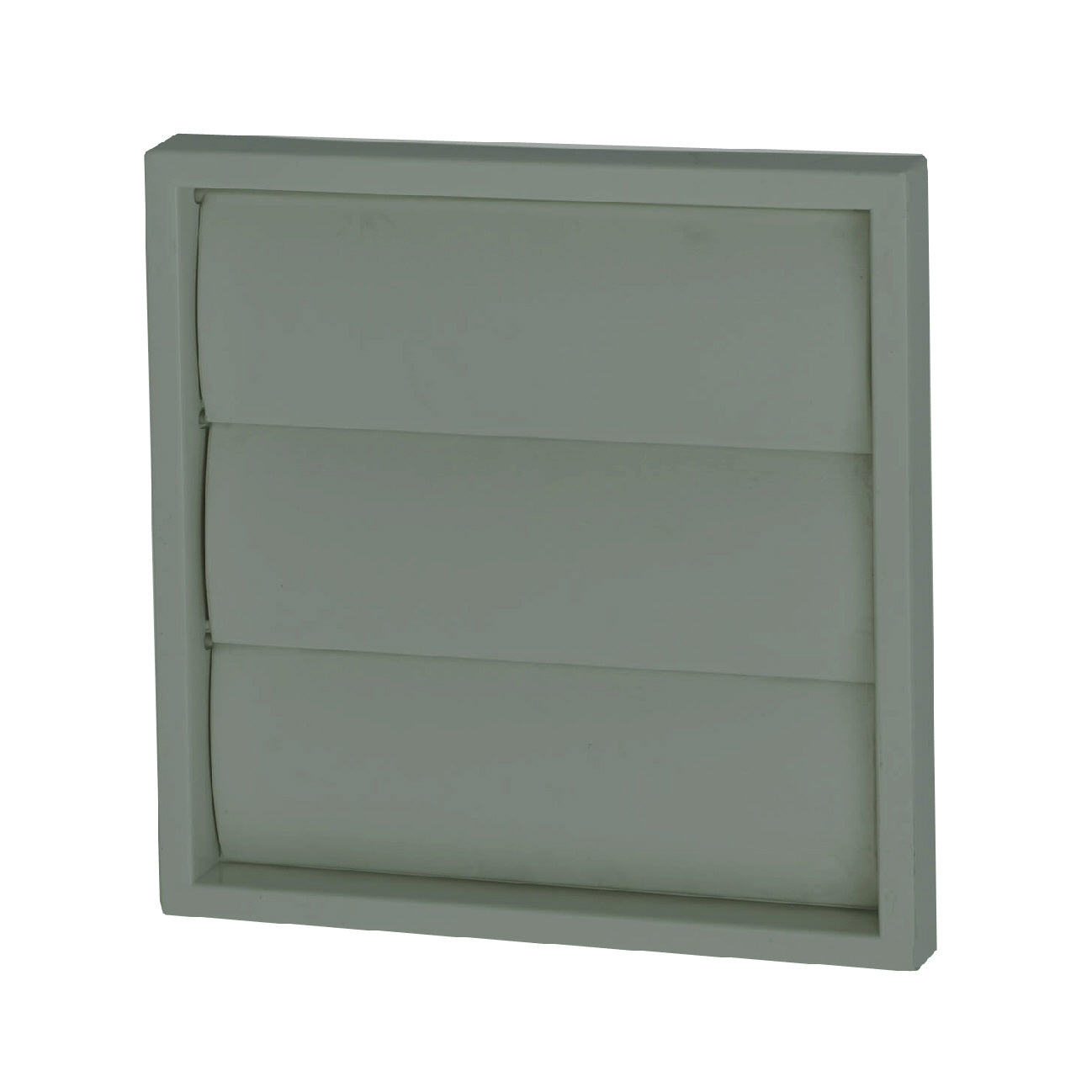 Grey Gravity Flap Air Vent & Back Draught Shutter 4 Inch