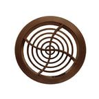 Brown Plastic 70mm Round Soffit Air Ventilation Roof Discs <br> Menu Options