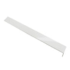 Fascia Board Straight Butt Joints White Square Edge Profile