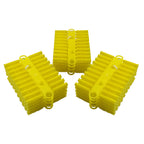 300 x Heavy Duty Yellow Wall Raw Plugs