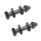 300 x Assorted Set Screw Bolts, Washers & Nuts