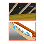 Felt Lap Vents Prevents Loft roof Condensation<br> Menu Options