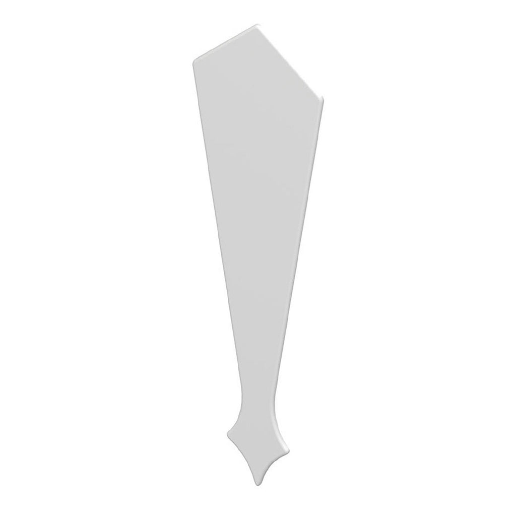 White plastic Upvc Finial Fascia Joint for Gable Apex
