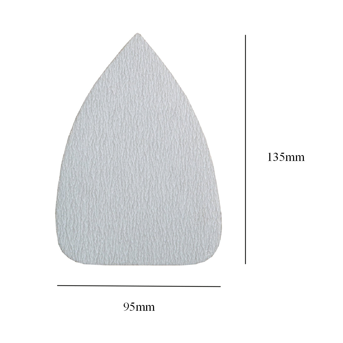 Hook and Loop 135mm Hand Mouse Sander with Sanding Sheets