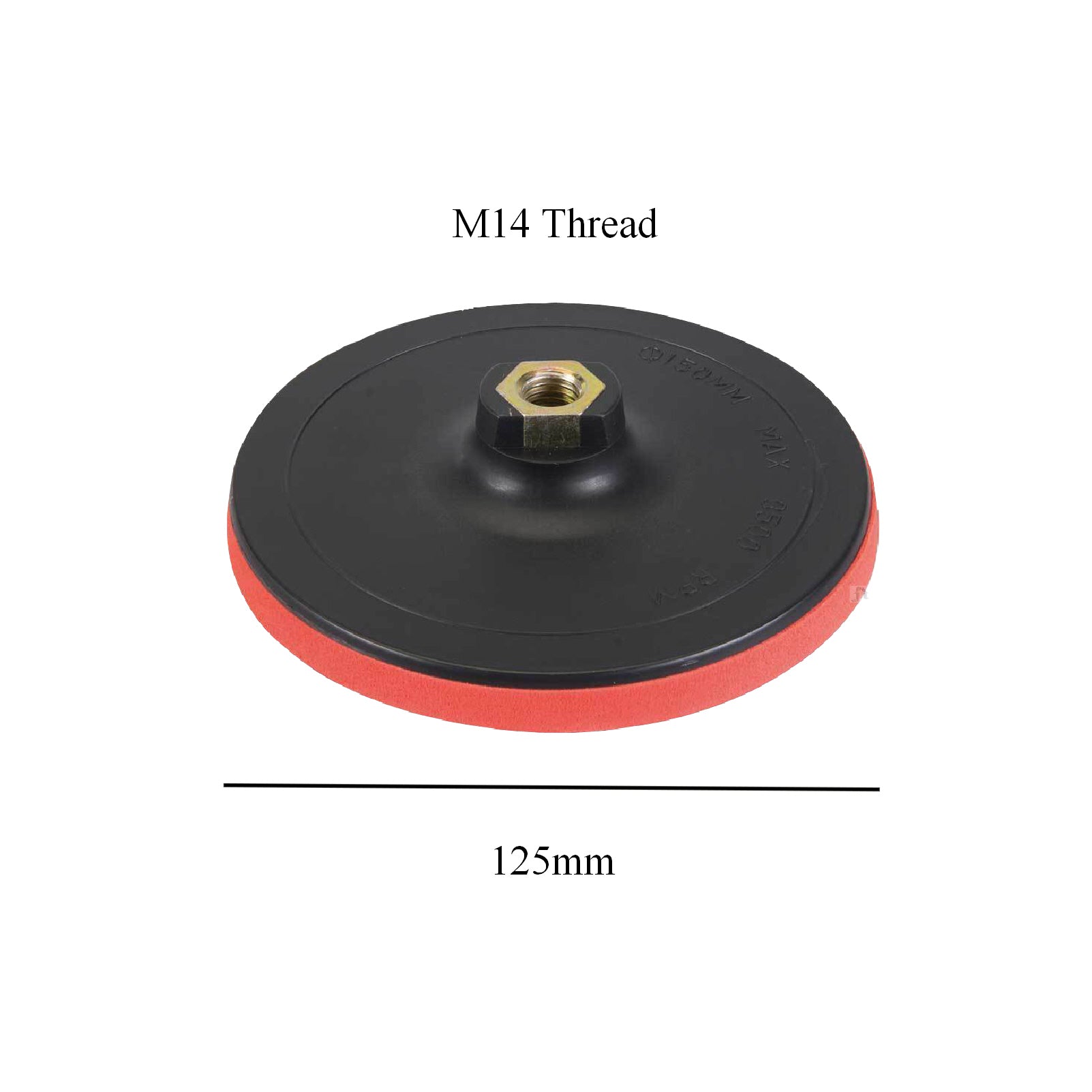 Mixed Grit Hook & Loop Sanding Discs & Backing Pad Kit
