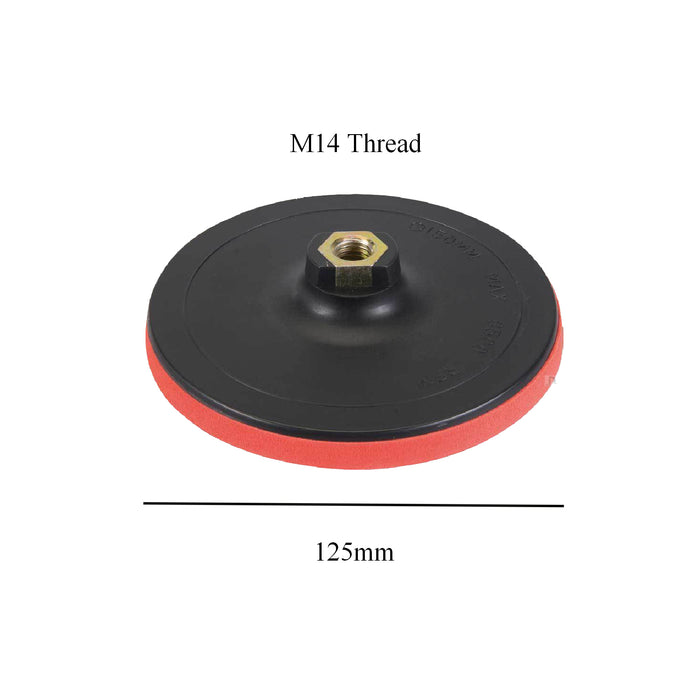 Mixed Grit Hook & Loop Sanding Discs & Backing Pad Kit