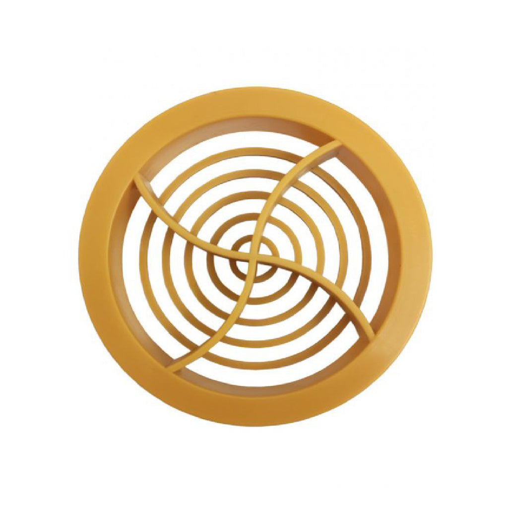 Tan Plastic 70mm Round Soffit Air Ventilation Roof Discs <br> Menu Options
