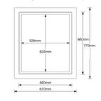 Insulated Loft Trap Door Access Hatch & Frame