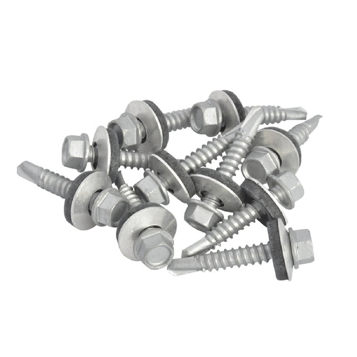50 x  Roofing & Cladding Screws 5.5 x 70mm Self Drill