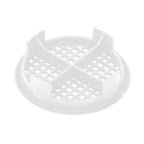 White Plastic 70mm Soffit Push Fit Air Vents