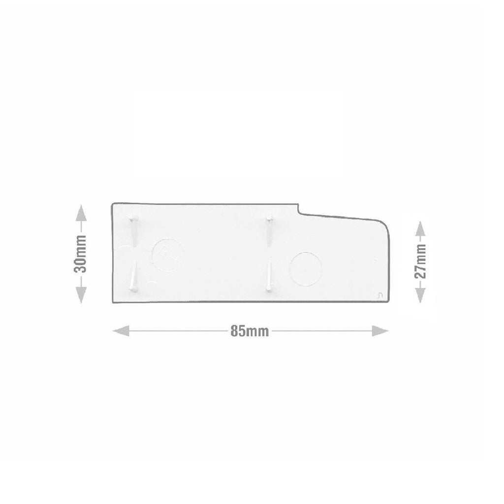 Window Cill End Caps fits 85mm Eurocell External Stub Sills