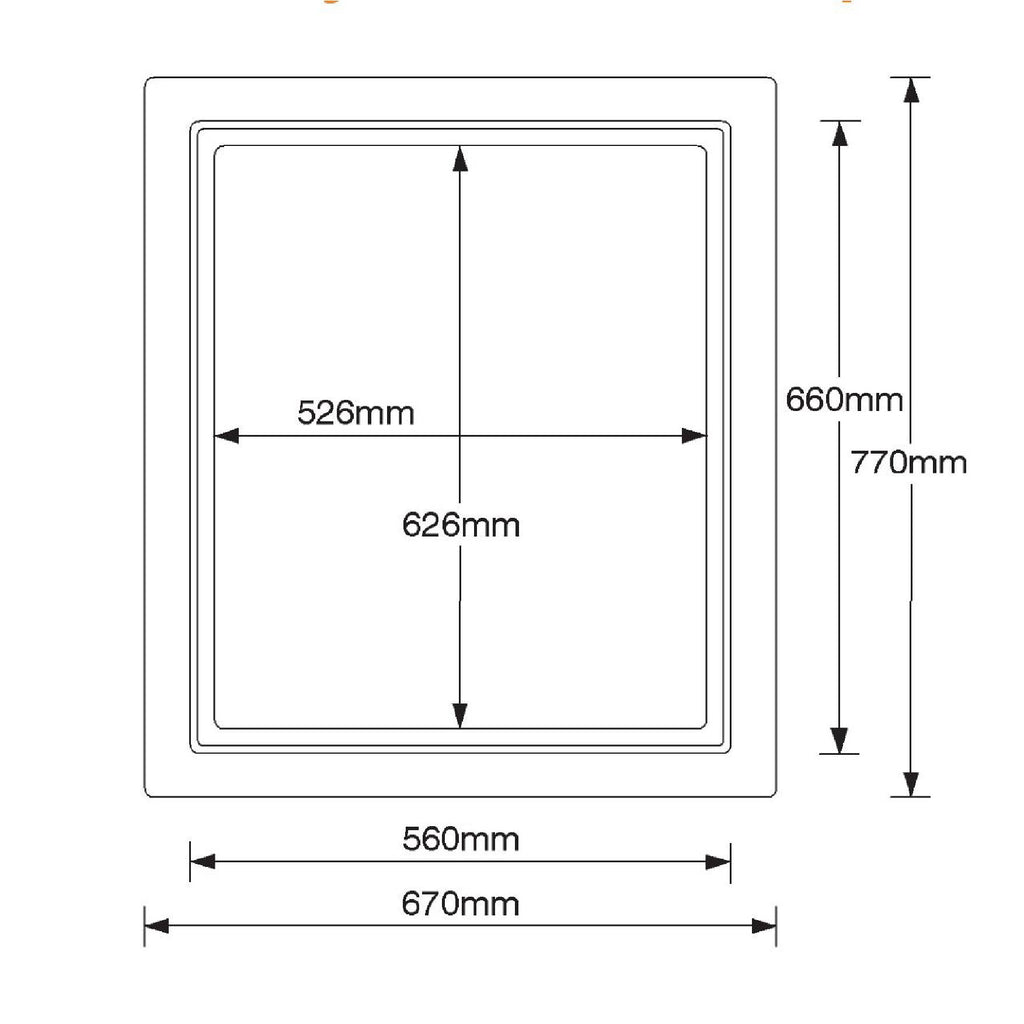 Insulated Loft Trap Door Access Hatch & Frame