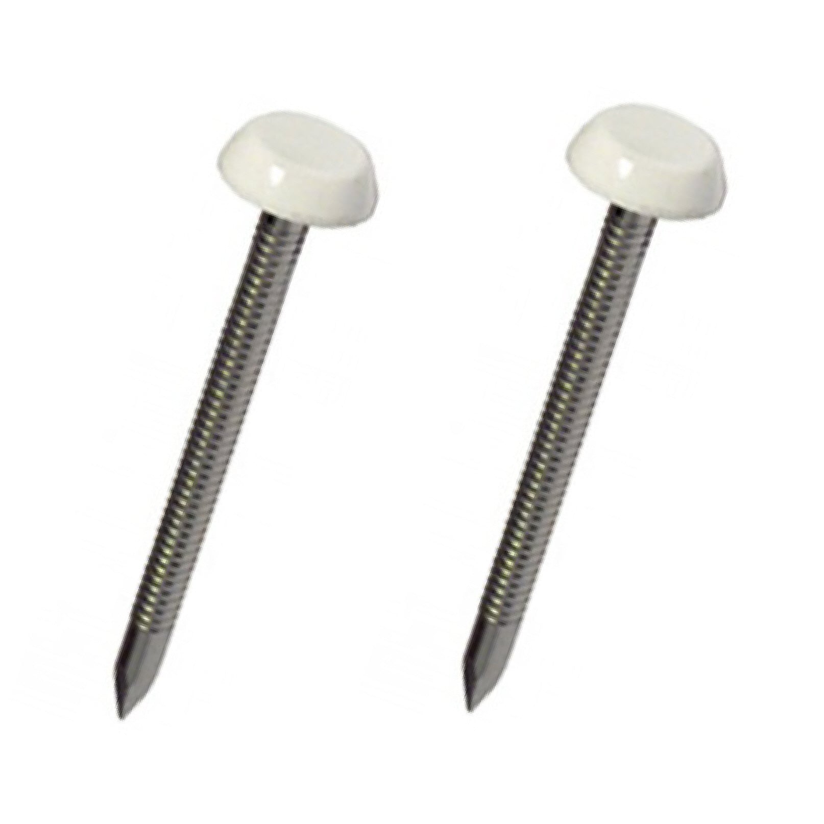 White UPVC Poly Top Pins Stainless Steel