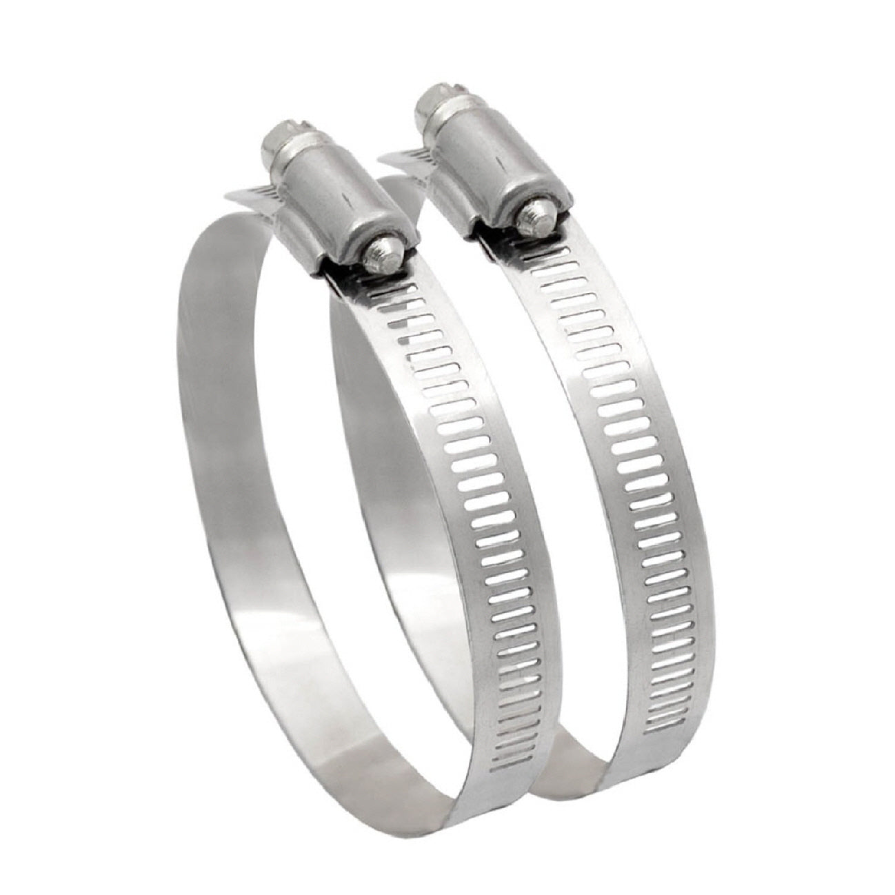 2 x Worm Drive Hose Clamp for 100mm Flexible Ducting 4" Extractor Fans
