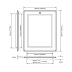 Insulated Loft Trap Door Access Hatch & Frame