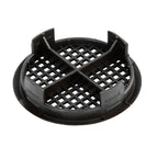 Black Plastic 70mm Soffit Push Fit Air Vents