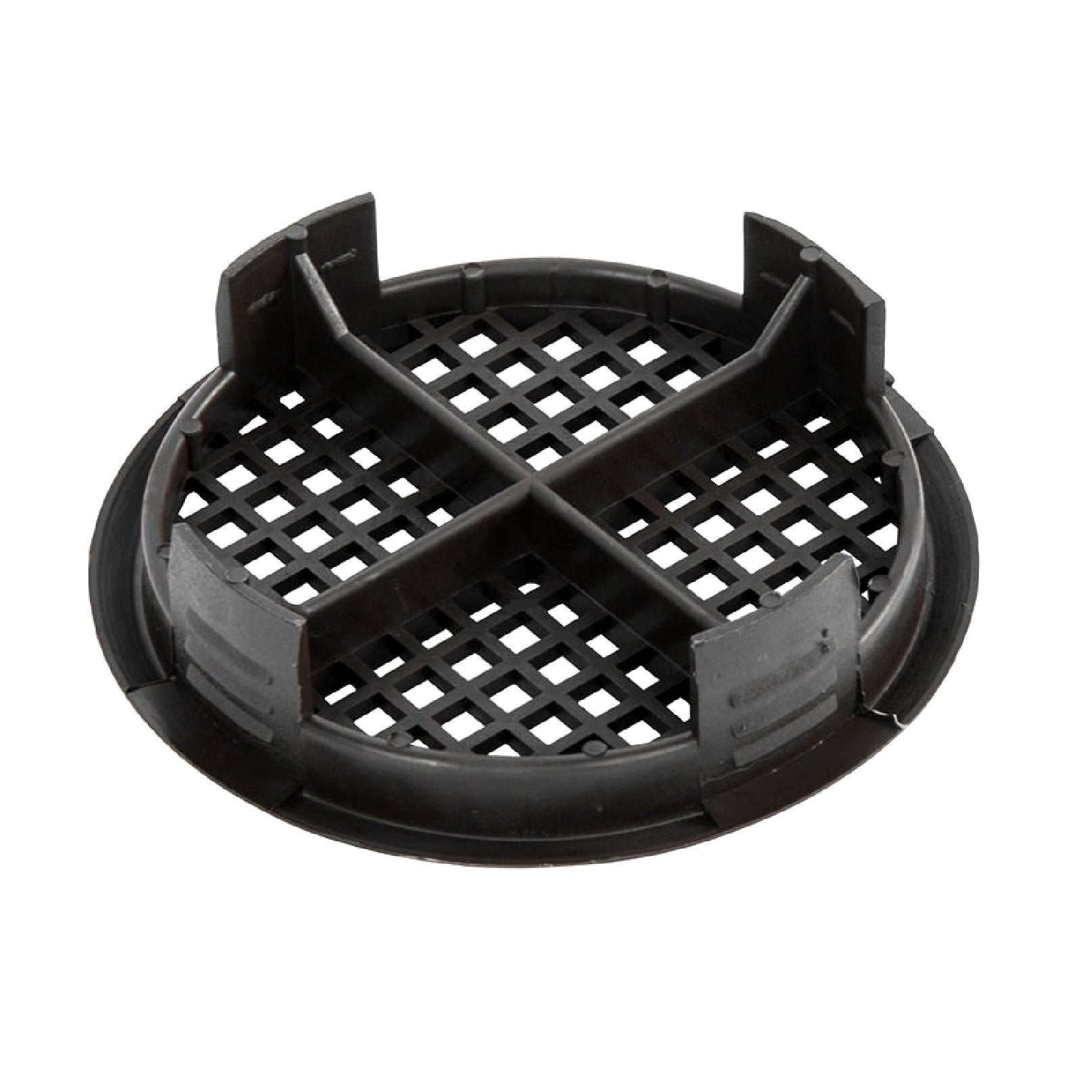 Black Plastic 70mm Soffit Push Fit Air Vents