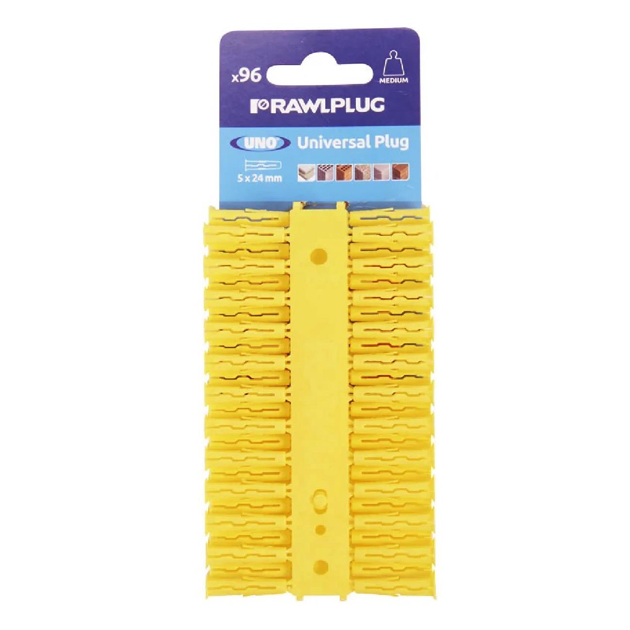 Rawlplug UNO Universal Wall Rawl Plug Fixings Anchors