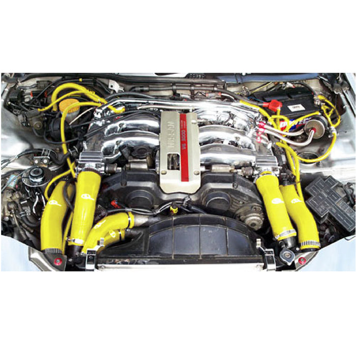 Universal Motorsport Engine Bay Yellow Silicone Hose Dress Up Kit